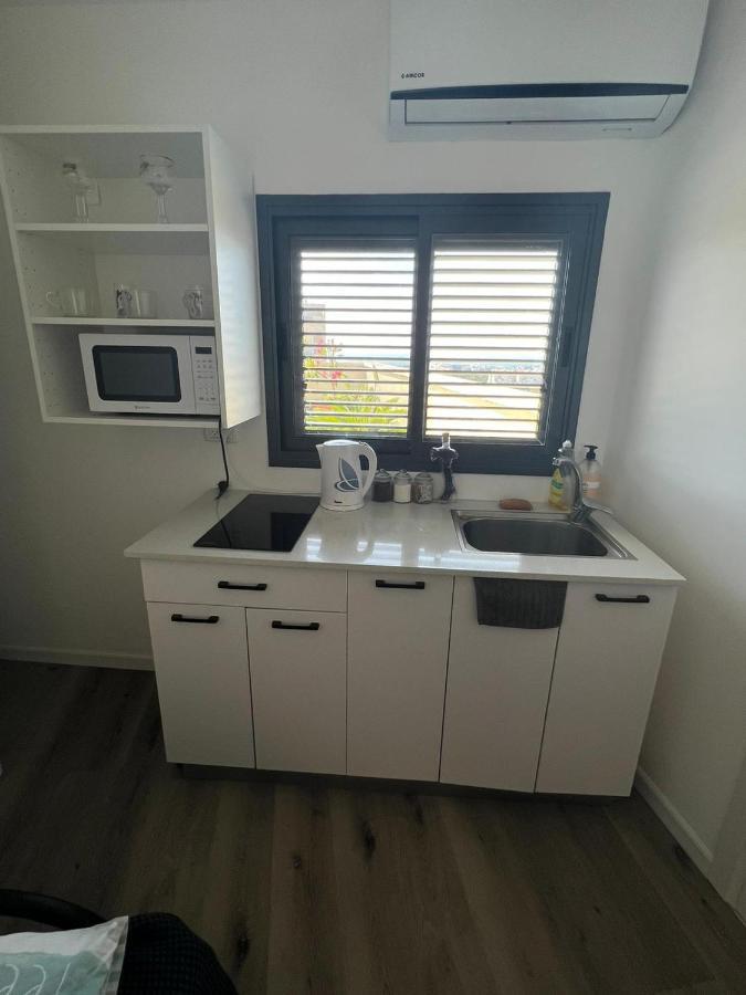 סטודיו חדש ויפה עם נוף לים Daire Netanya Dış mekan fotoğraf